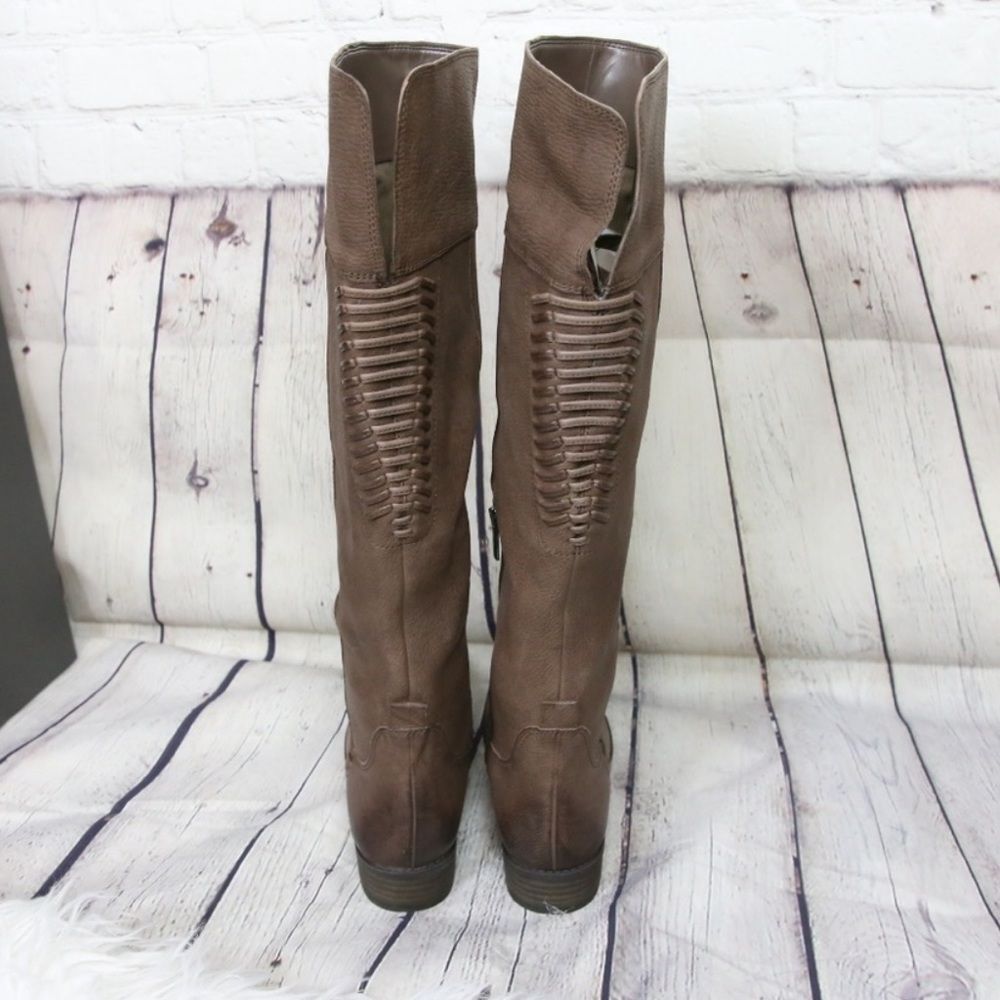 𝅺Vince Camuto Patamina Leather Riding Boots NIB - Picture 7 of 8
